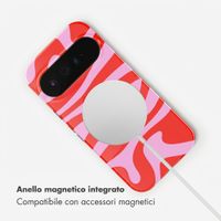 Selencia Cover posteriore Vivid con MagSafe Google Pixel 11 - Dream Swirl Pink