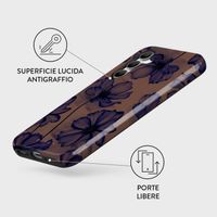 Burga Cover Posteriore Resistente Samsung Galaxy A55 - Velvet Night