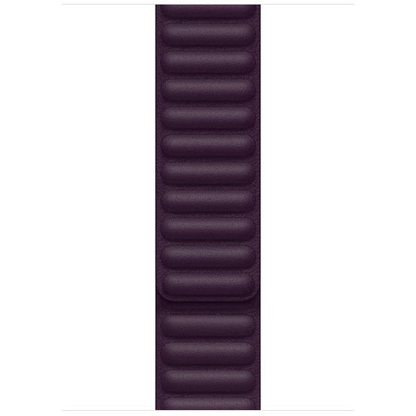 Apple Cinturino Leather Link Apple Watch | 38/40/41/42 mm - Taglia S/M - Dark Cherry