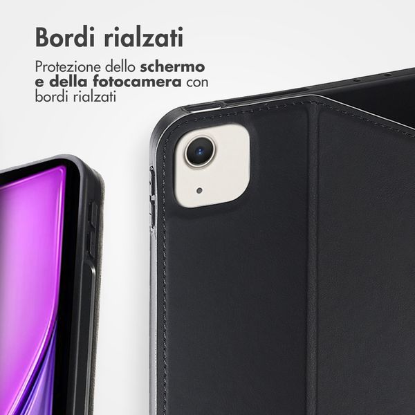 Accezz Cover Tablet Classica Apple iPad Air 13 pollici (2026) M4 / (2025) M3 / (2024) M2 - Nero