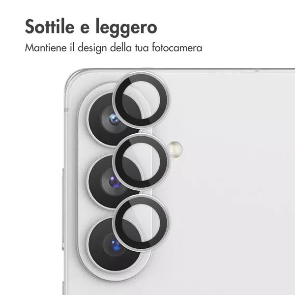 imoshion Set da 2 protezioni per obiettivo fotocamera per Samsung Galaxy S26 Ultra - Silver