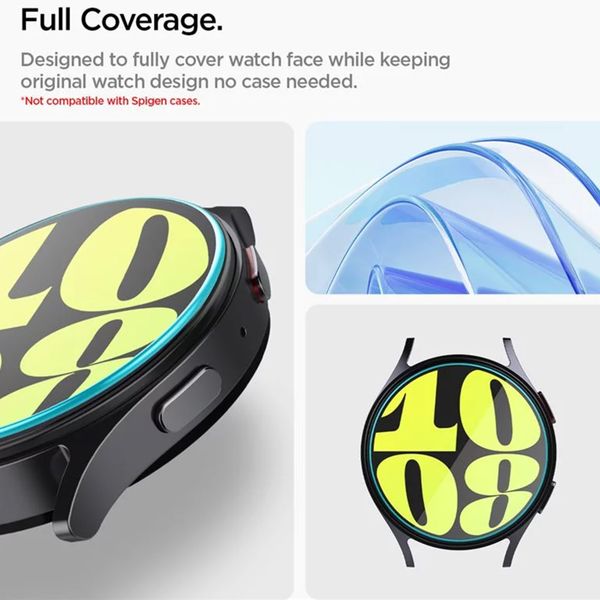Spigen EZ FIT Glas.tR pellicola protettiva in vetro con applicatore Samsung Galaxy Watch 7 - 40 mm - Trasparente