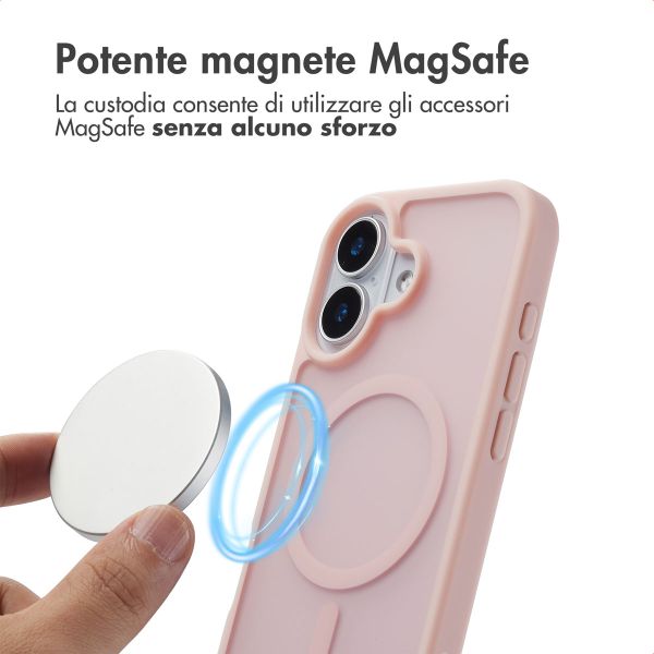 imoshion Cover posteriore Color Guard con MagSafe Apple iPhone 17 - Rosa chiaro