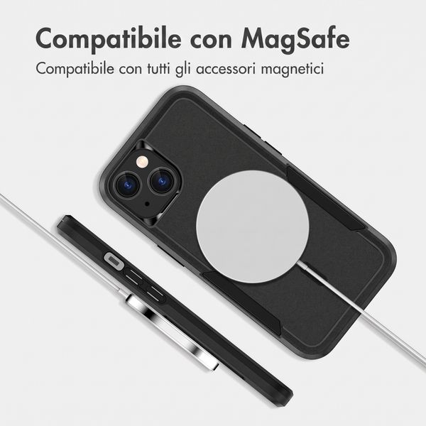 imoshion Cover posteriore con MagSafe Apple iPhone 15 - Nero