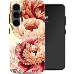 Selencia Cover Posteriore Vivid Samsung Galaxy S24 - Vintage Peony