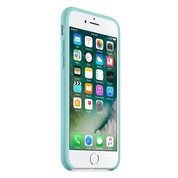 Apple Cover in Silicone Apple iPhone SE (2022 / 2020) / 8 / 7 - Sea Blue