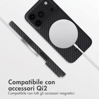 Accezz Cover MagSafe Kevlar® Apple iPhone 18 Pro Max / 17 Pro Max - Nero
