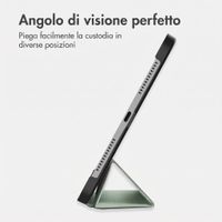 imoshion Cover a libro Trifold Samsung Galaxy Tab A9 Plus - Verde chiaro