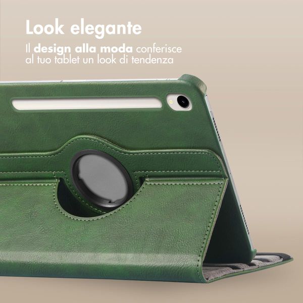 imoshion Cover Girevole a 360° Samsung Galaxy Tab S10 Plus / Tab S9 FE Plus / Tab S9 Plus - Verde
