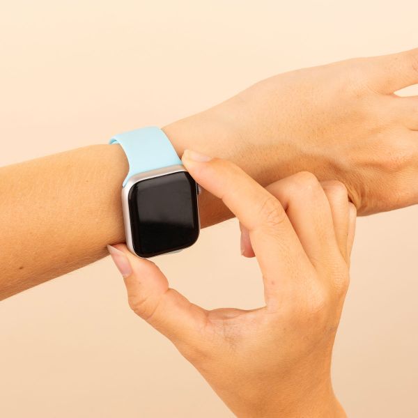 imoshion Cinturino in silicone⁺ Apple Watch | 38/40/41/42 mm - Taglia S/M - Sapphire Blue