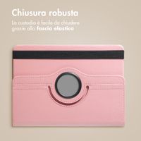 imoshion Cover Girevole a 360° Samsung Galaxy Tab S10 Plus / Tab S9 FE Plus / Tab S9 Plus - Rosa